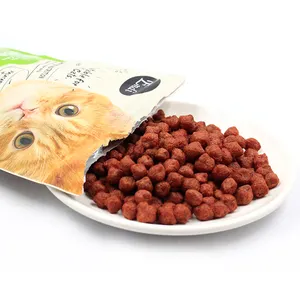 Nhà Sản Xuất Đồ Ăn Nhẹ Cho Mèo Crunchy Cat Treats Cat Bite Tôm Hương Vị 60G