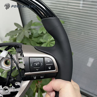 Volant en cuir et fibre de carbone personnalisé pour Lexus IS250 IS300 IS350 ES300 ES350 GS300 GS350 LS460 RX NX RC GX LX UX LC GX460