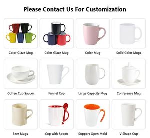 Tasses en céramique personnalisées avec logo USA Canada Mexique, tasses promotionnelles avec logo personnalisé, tasses de fête, tasses à café, usine de tasses en céramique - Product Image 2