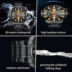 นาฬิกาข้อมือควอตซ์ Curren 8351 รุ่นใหม่สำหรับผู้ชาย ตัวเรือนสแตนเลส สตีล พร้อมเข็มเรืองแสง ดีไซน์หรูหรา สำหรับนักธุรกิจ พร้อมกล่อง - Product Image 5