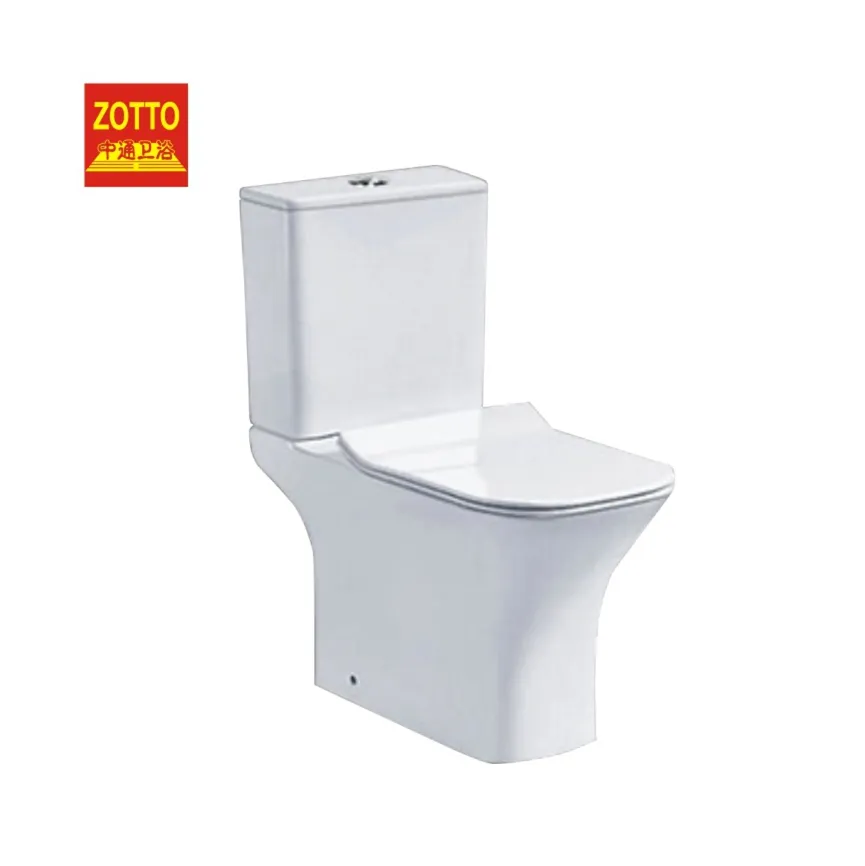 Choxan — bol de toilette en céramique, bol de toilette deux pièces, accessoires hygiéniques de salle de bains, prêt à poser, nouveau design