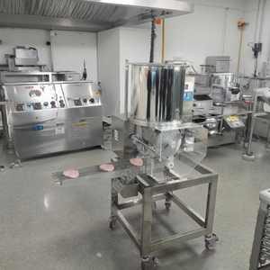 Mini Burger Patty Making Machine Chicken Nugget Making Machine Burger Maker Nugget Making Machine - Product Image 5