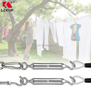 Kit de quincaillerie à tendeur à câble ouvert <span class=keywords><strong>en</strong></span> acier inoxydable 304 M6, robuste, étanche et résistant à la corrosion - Product Image 4