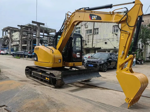 รถขุดขนาดเล็ก Caterpillar 308DCR มือสอง 8 ตัน ระยะการหมุนวงเลี้ยวสั้นพิเศษ เครื่องยนต์มิตซูบิชิ 4M40 ชั่วโมงการใช้งานต่ำ ระบบไฮดรอลิกแบบตีนตะขาบ สำหรับงานก่อสร้าง - Product Image 1