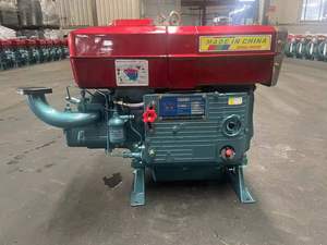 Water-Cooled 4 Stroke Single Cylinder Direct Injection Electric/Manual Start 2200rpm 18HP CDHB ZS1105 Diesel <b>Engine</b> - Product Image 3