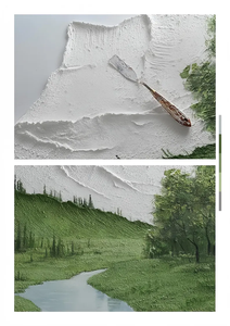 <span class=keywords><strong>Peinture</strong></span> à l'huile <span class=keywords><strong>de</strong></span> montagne <span class=keywords><strong>sur</strong></span> <span class=keywords><strong>toile</strong></span> <span class=keywords><strong>Peinture</strong></span> <span class=keywords><strong>de</strong></span> paysage <span class=keywords><strong>naturel</strong></span> Texture Art mural Décoration murale <span class=keywords><strong>de</strong></span> salon personnalisée - Product Image 5
