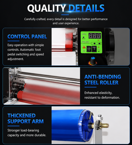 Goosam Uv Dtf Film Autocollant Rouleau à Rouler Transfert À Froid 30cm Machine À Plastifier Format De Taille A3 <span class=keywords><strong>Plastifieuse</strong></span> Entièrement Automatique - Product Image 5