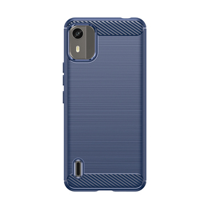 เคสฝาหลัง TPU แบบนิ่มสำหรับ <span class=keywords><strong>Nokia</strong></span> C12 4G เคสคาร์บอนไฟเบอร์สำหรับ <span class=keywords><strong>Nokia</strong></span> C12 Pro C22 C32 C300 - Product Image 5
