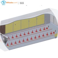 Système d'abreuvement automatique pour poulets, nouveau type de mamelon en acier, système d'alimentation pour poulets de chair, gobelets à boire automatiques pour élevage de poulets