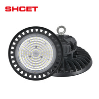 Highbay 100w 150w 200w Commercial & Industrial DIP Dimmable Hi Bay Intérieur Entrepôt Usine Luminaire ufo Led High Bay Lights