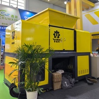 Équipement de recyclage automatique de machines industrielles, broyeur pour pneus usagés, bouteilles en PET, fûts en HDPE, palettes en bois