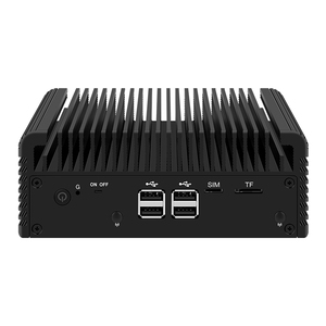 Topton Fanless Firewall <b>Mini</b> <b>PC</b> In-tel i3 N355 N305 N150 N95 4x2.5G LANs DDR5 NVMe IOT <b>Mini</b> Computer NAS <b>PC</b> Home Server Host - Product Image 2
