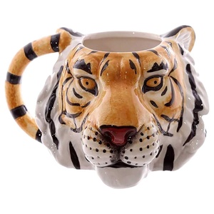 Kawaii gốm <span class=keywords><strong>Mug</strong></span> động vật Cà Phê Trà <span class=keywords><strong>Mug</strong></span> trẻ em hộ gia đình uống chén gốm hổ sư tử mèo Panda chim cánh cụt hình dạng phim hoạt hình <span class=keywords><strong>Mug</strong></span> - Product Image 5