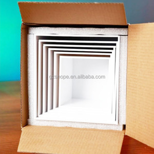 Exhibidor de Postres para Buffet SHP, Mesa Grande para Catering, Soportes Acrílicos Blancos en Forma de Cubo, Elevadores para Buffet de Alimentos para Eventos y Fiestas - Product Image 6