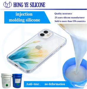 Étui de protection <span class=keywords><strong>transparent</strong></span> pour téléphone en <span class=keywords><strong>silicone</strong></span> liquide MJ-2130, étanche et anti-chute - Product Image 5