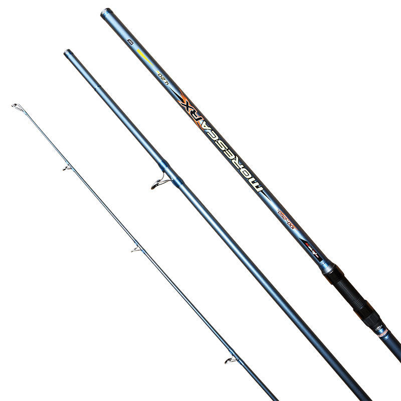 New Surf Carp Spinning Fishing Rod 3 Sections 4.2M 4.5M Carbon Fiber ...
