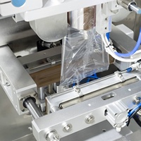 Machine d'emballage automatique de sachets pour boissons gazeuses, lait, eau de coco et eau pétillante