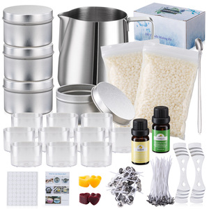 Bougie parfumée en cire de soja, <span class=keywords><strong>kit</strong></span> complet de fabrication de <span class=keywords><strong>bougies</strong></span> <span class=keywords><strong>parfumées</strong></span>, <span class=keywords><strong>kit</strong></span> <span class=keywords><strong>pour</strong></span> adultes et débutants - Product Image 2