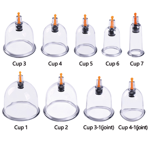 BY Haute Qualité B01 Ventouses de Massage Transparentes à Aspiration Sous Vide de 6,8 cm pour le Corps, pour Hijama et Médecine Chinoise, Vente en Gros - Product Image 5