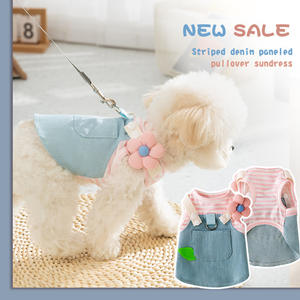 Bichon Teddy Bichon deddy Puppy เสื้อผ้าฝ้าย<span class=keywords><strong>สุนัข</strong></span>ระบายอากาศ - Product Image 2