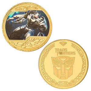 Monedas Conmemorativas de Metal Personalizadas con Temática de la Película Transformers, Monedas Conmemorativas de Personajes de Películas Estadounidenses - Product Image 5