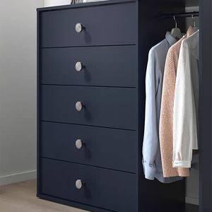 Tiradores de gabinete de aluminio de estilo americano minimalista moderno, tiradores de cajón de un solo orificio para cocina y baño - Product Image 6