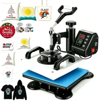 Presse à chaud plate compacte 10x12 pouces pour sublimation, idéale pour les petites entreprises, la personnalisation de T-shirts, sacs fourre-tout, tissus et artisanat