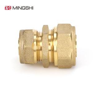 Tornillo de rosca de latón, accesorios de compresión de Gas y agua para tuberías PEX multicapa - Product Image 2