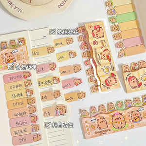 แผ่นจดบันทึกการ์ตูนน่ารักแผ่นจดบันทึกนักเรียนแผ่น120 - Product Image 5