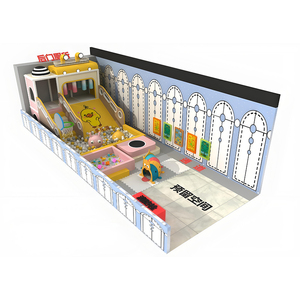 Nhà máy cung cấp trẻ em vui vẻ sân chơi trong nhà và công viên chơi mềm, kết hợp với khu Trampoline cho trung tâm giải trí gia đình - Product Image 4