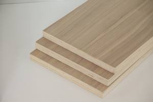 Contreplaqué Plaqué Cerisier - Contreplaqué PS Plaqué Bois de Caoutchouc et Acacia, Mélange de Bois Blanc, Décoration Double Face, Surface Plate - Product Image 5