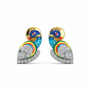 Vibrant Vanity Boucles d'oreilles diamant or jaune - Product Image 1