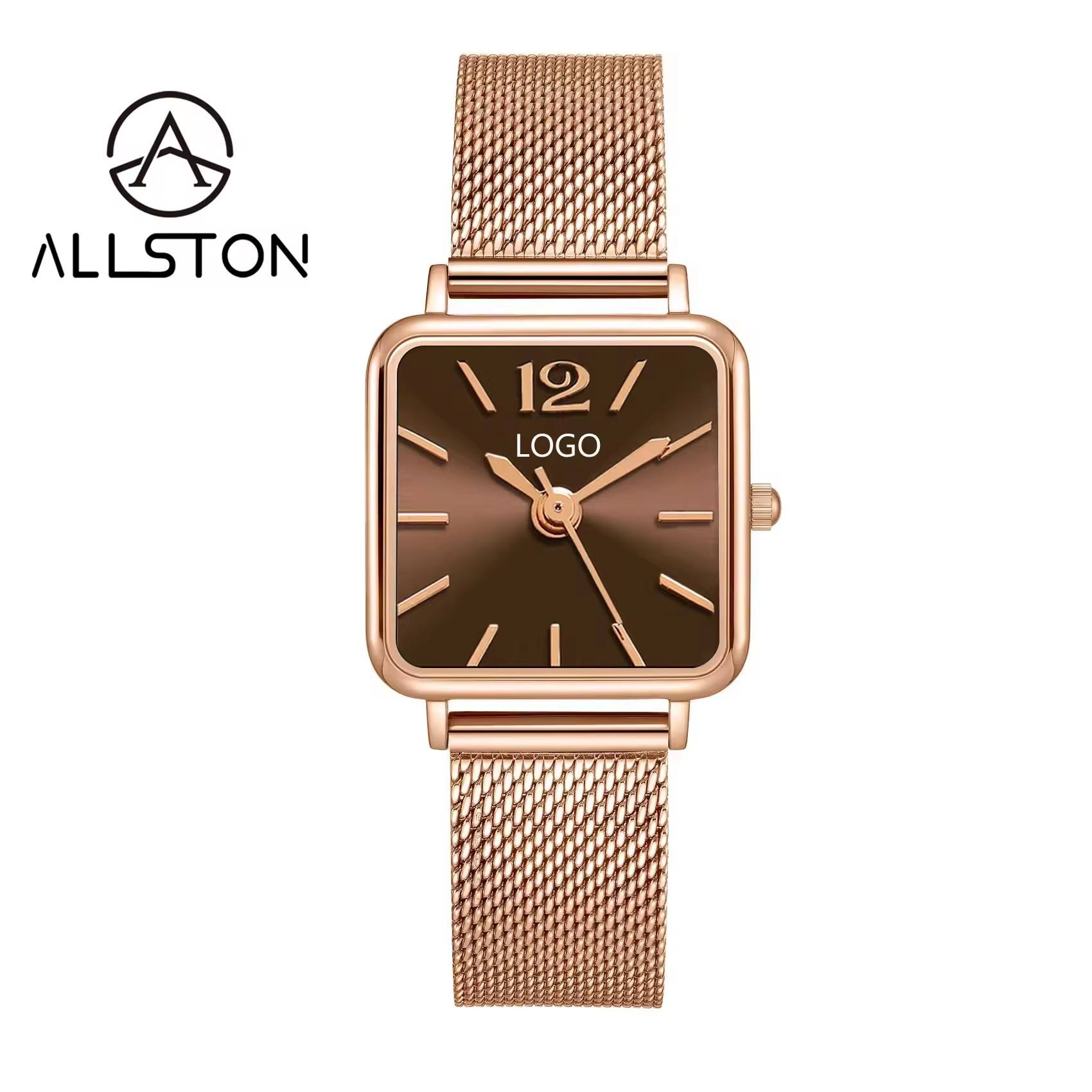 Rose Gold Case+Coffee Sunshine Dial 02