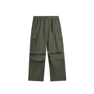 Ready to wear washed wide leg workwear pants for spring and summer 2026, new <b>men's</b> loose pants wholesale - Product Image 2