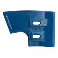 971060905 971063005 971063205 Lame de grattoir pour bétonnière centrale/gauche/droite/latérale, en alliage de chrome haute teneur LIEBHERR