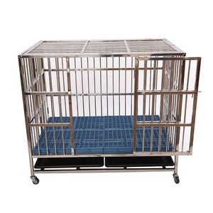 Senxin Pet Strong Manufacturer Stacked Folding <strong>Cheap</strong> Stainless Steel Metal Tube Breeding <strong>Dog</strong> House Pet Cages Large <strong>Kennel</strong> - Product Image 3