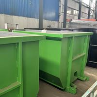 Conteneur à déchets renforcé pour les déchets de démolition et de construction