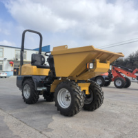 Neuer 1ton Tip Dumper 2ton Selbst last 4x4 Wheel Mini Dumper Kipp kipper zum günstigen Preis