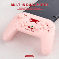 Controlador Inalámbrico Portátil para Juegos, Controlador Inalámbrico para PC, Controlador de Juegos para iPhone, Switch, PS4