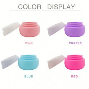 Accesorios con Logotipo Personalizado para Mujer, con Tapa, para Cosméticos, Maquillaje, Crema Facial, Envase de Silicona de 20 ml a Prueba de Fugas, Tarro de Viaje - Product Image 2