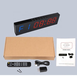 Minuteur de Boxe Fitness avec Télécommande, Horloge Numérique LED 1,8 Pouces pour Gym, Compte à Rebours 24 Heures et Compte à Rebours par Intervalle - Product Image 6