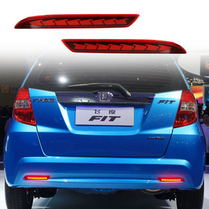 Luces Traseras LED Shanlin Star para Honda Fit GK5 2011-2013, Luz Roja de Freno con Señal de Giro Dinámica - Product Image 2