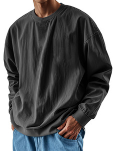 <span class=keywords><strong>Polo</strong></span> da uomo felpa da uomo a <span class=keywords><strong>maniche</strong></span> <span class=keywords><strong>lunghe</strong></span> bella coppia stile Casual Versatile ampia girocollo tendenza primaverile - Product Image 4