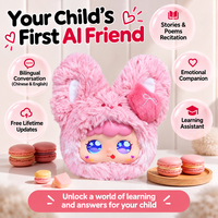 Mainan Boneka Interaktif Pintar Q&A Ensiklopedia Baru Isi Kapas PP Ukuran 11-30CM Robot Teman Emosional Unisex untuk Anak-anak