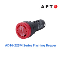 Buzzer/Lampe de signalisation LED Siemens APT AD16 Rouge/Blanc ABS 500V IP55 Écologique à bornes à vis 30000 heures de fonctionnement
