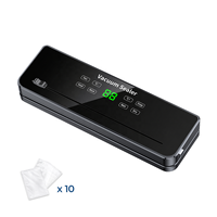 viande poisson 75kPa 120W 30cm 4L/min 8 modes controle de temperature machine sous vide soudeuse emballage alimentaire