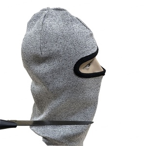 Pasamontañas de Seguridad Anticorte AmpsafeX Directo de Fábrica, Color Negro/Personalizado, Capucha Protectora Facial Anticorte Personalizable y Transpirable - Product Image 4