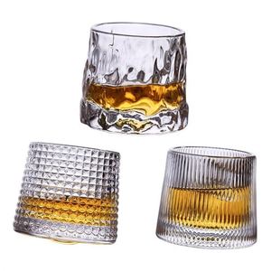 Vaso Giratorio de Vidrio Estilo Ins para Whisky, Licor, Cerveza, Frutas, Regalo de Inauguración de Alto Valor - Product Image 2