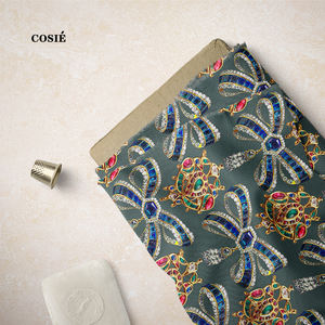 100% <span class=keywords><strong>Liberty</strong></span> coton tissu nœud <span class=keywords><strong>ruban</strong></span> nouvelle tendance en gros coton pelouse tissu - Product Image 4