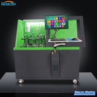 Banco de Pruebas para Inyectores Common Rail CR304, 2400 Bar, Prueba Simultánea de 4 Inyectores, para Inyectores Solenoide y Piezoeléctricos, Equipo de Reparación Diésel